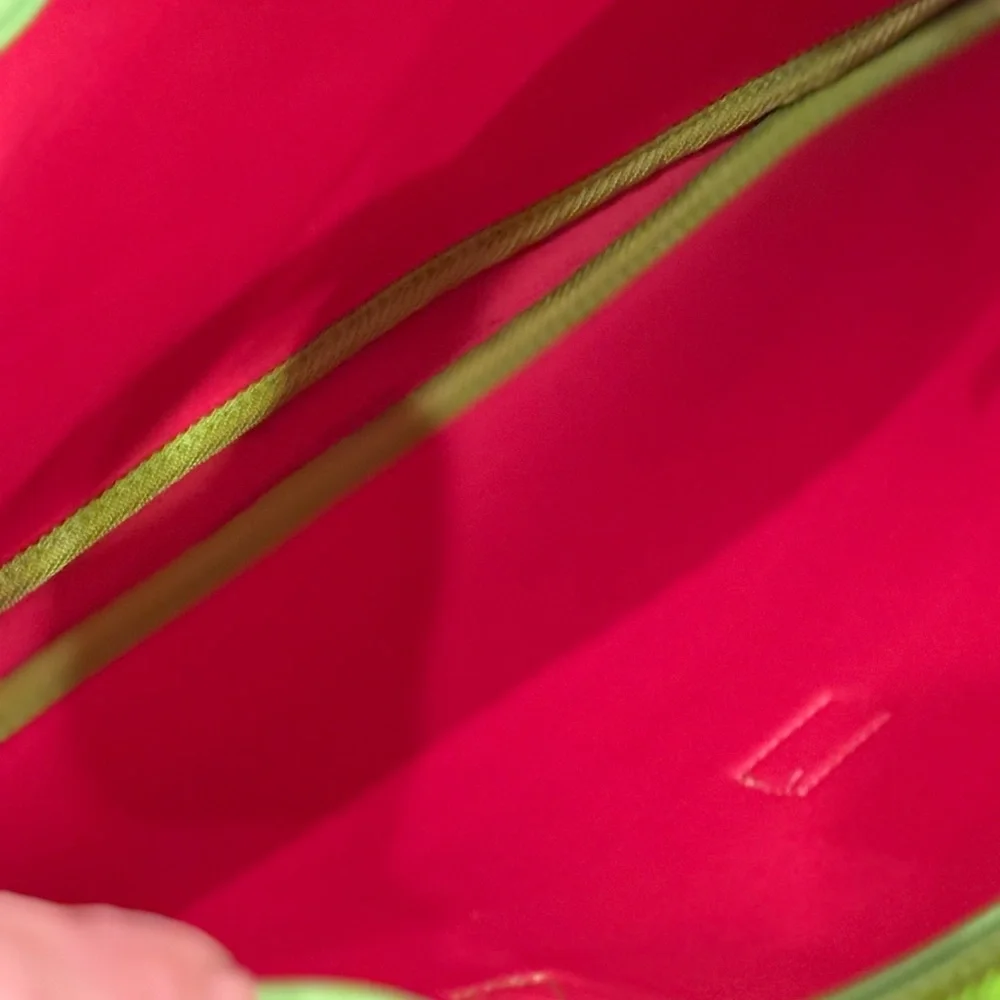 Lilly Pulitzer‎ Patchwork Laptop Bag with Green Accents